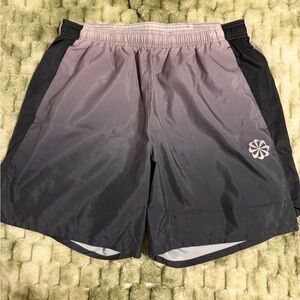 Nike Dri-Fit Gradient Black and Gray Men's Shorts Size L